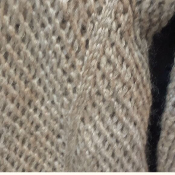 Eileen Fisher Mohair Blend Fisherman Net Sweater Sz Small - Picture 4 of 8